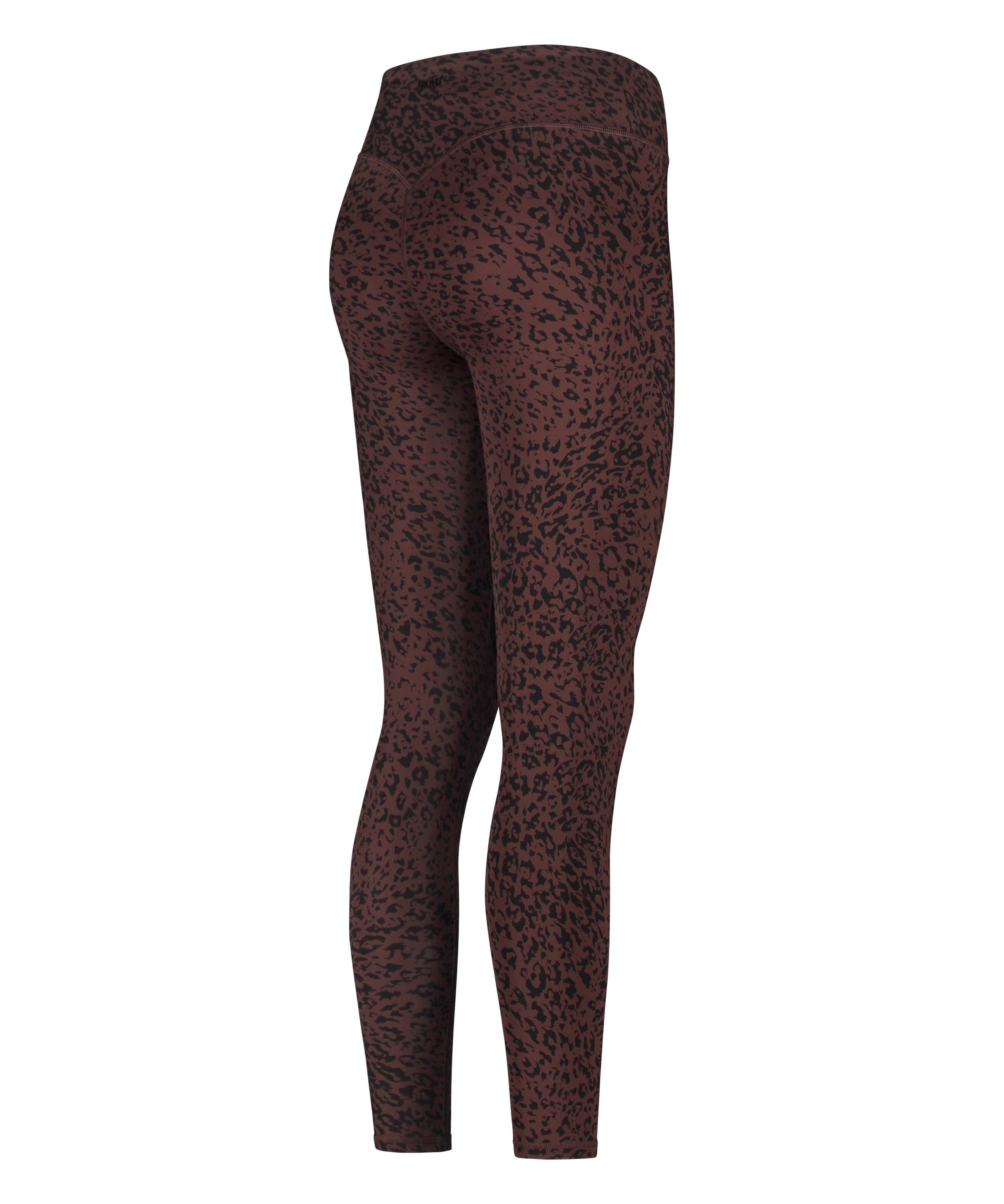 HKMX Crossed High Waisted Leggings, Brown, main
