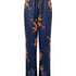Satin Trousers, Blue