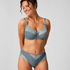 Sophie Non-Padded Underwired Bra, Blue