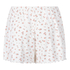 Ribbed Pyjama Shorts, White