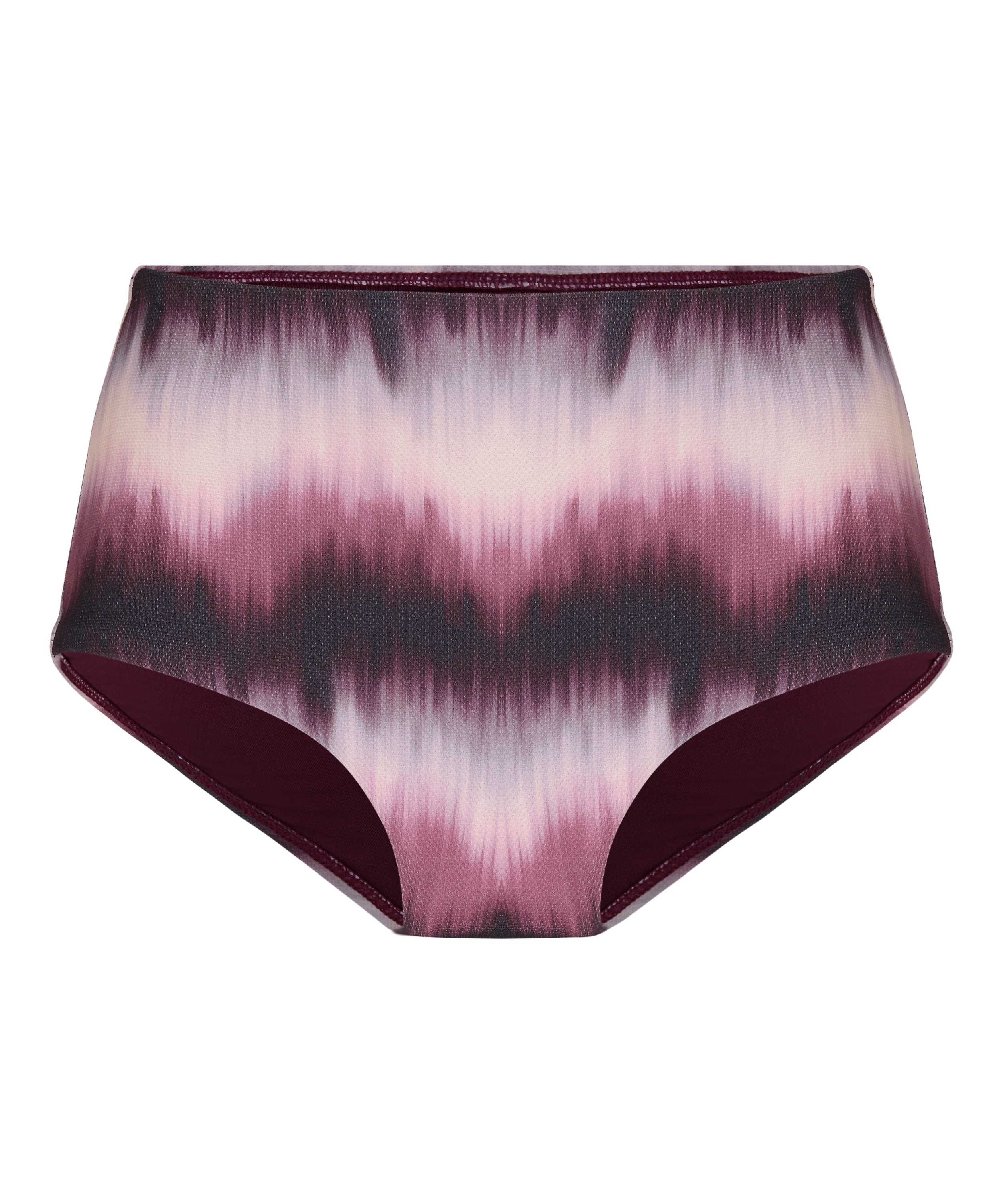 High-Waisted Bikini Bottom Mauritius, Purple, main