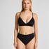Smooth Triangle Bralette, Black