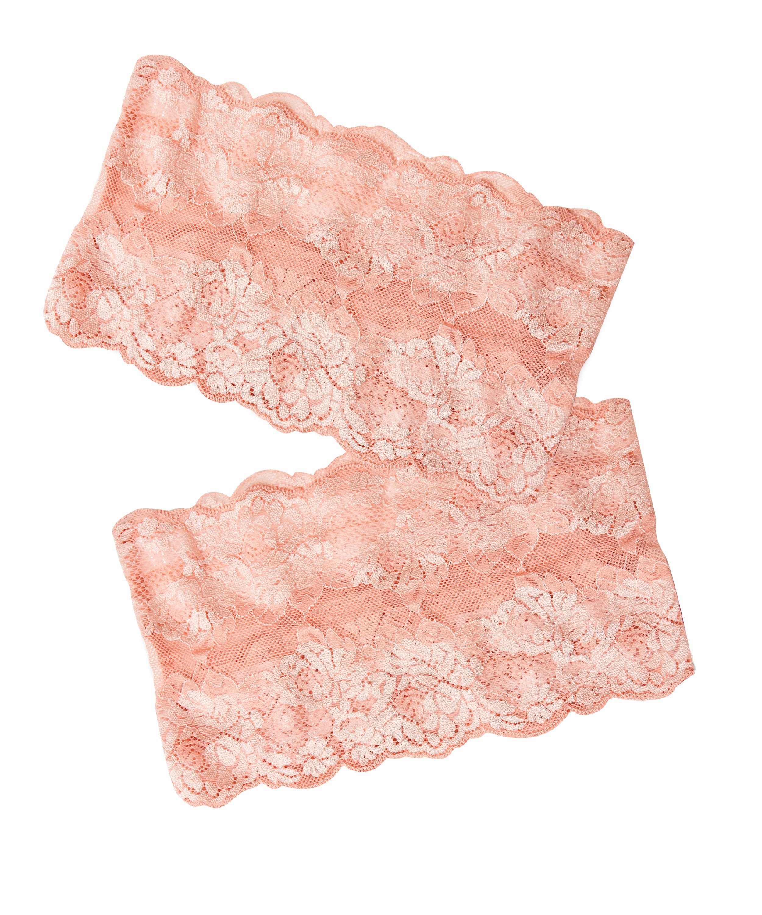 Lace Thigh Bands, Pink, main