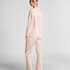 Poplin Cotton Pyjama Pants, Pink