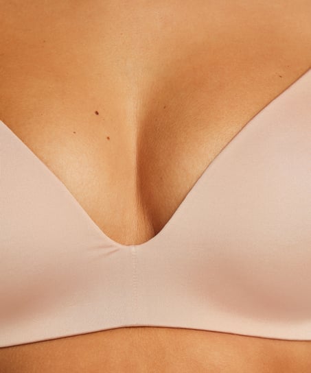 Mona padded non-underwired bra, Beige