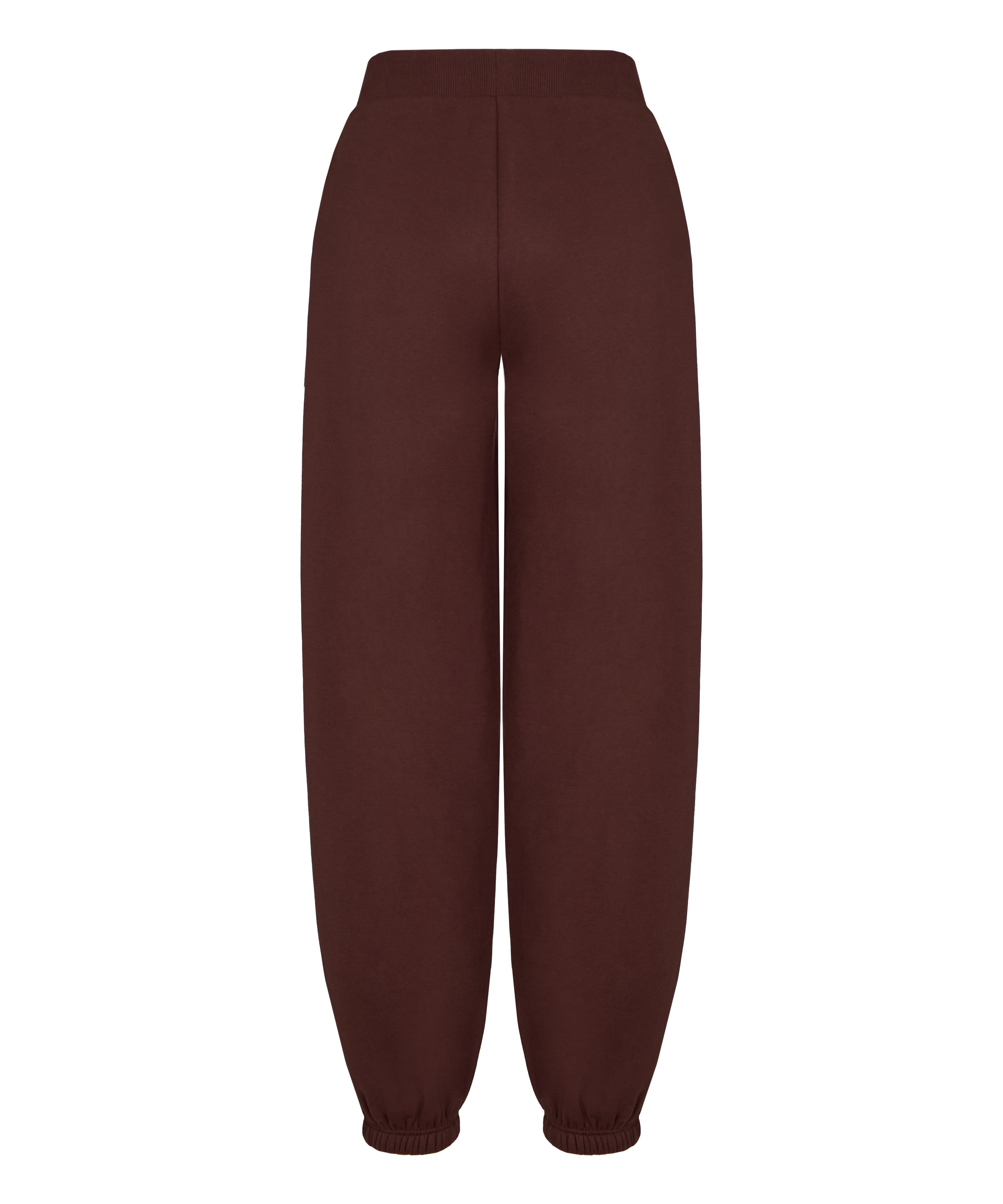 Jogger brushed sweat, Brown, main