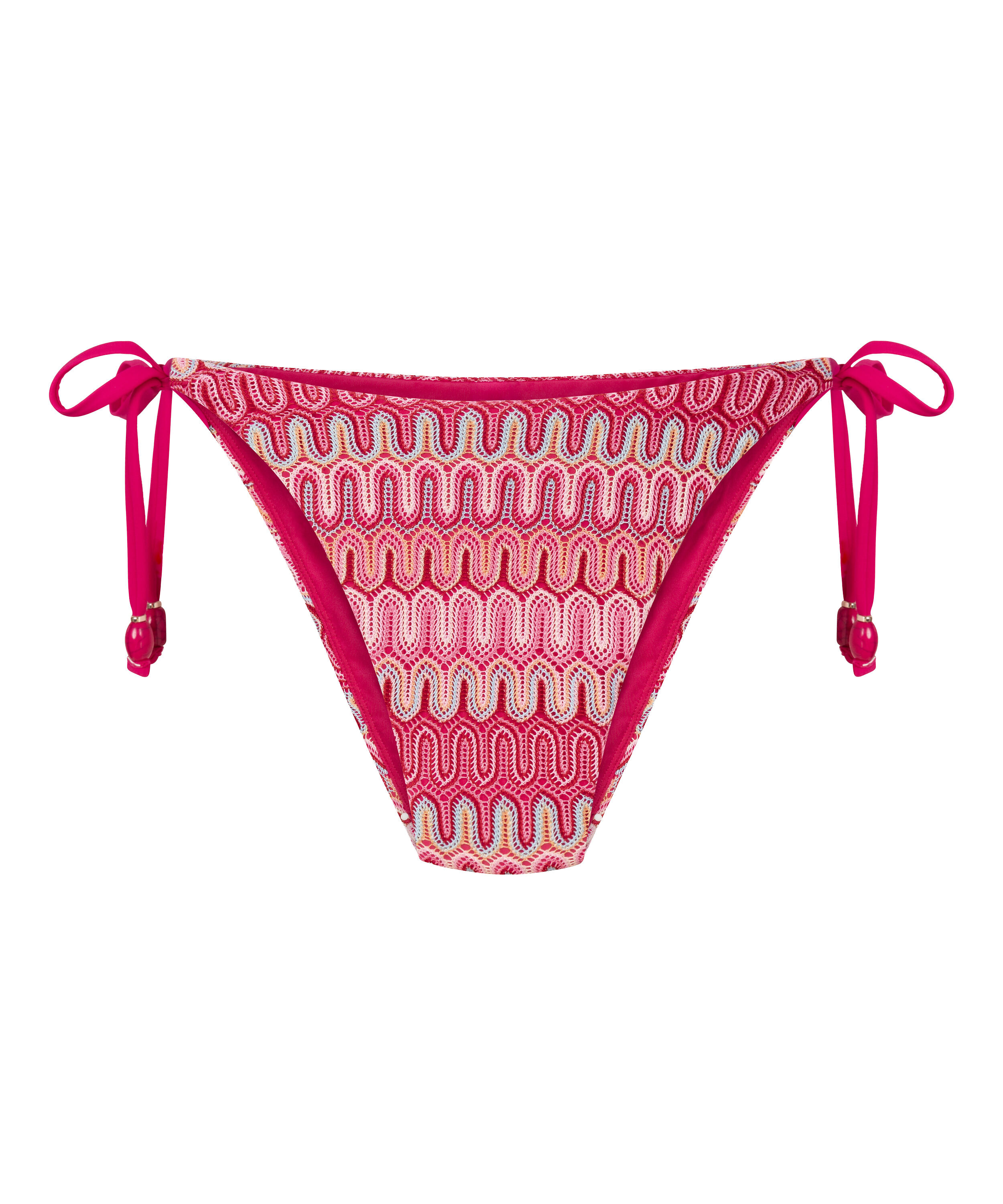 Cali Highleg Bikini Bottom, Pink