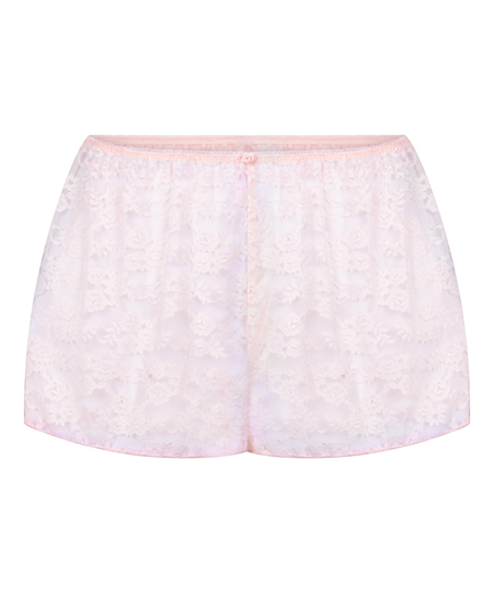 Short Allover Lace, Pink