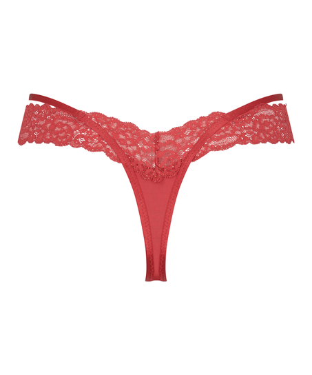 Willow Low RiseThong, Red