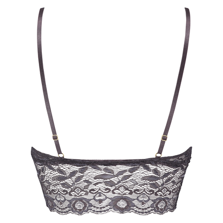 Bralette longline Fancy, Gray
