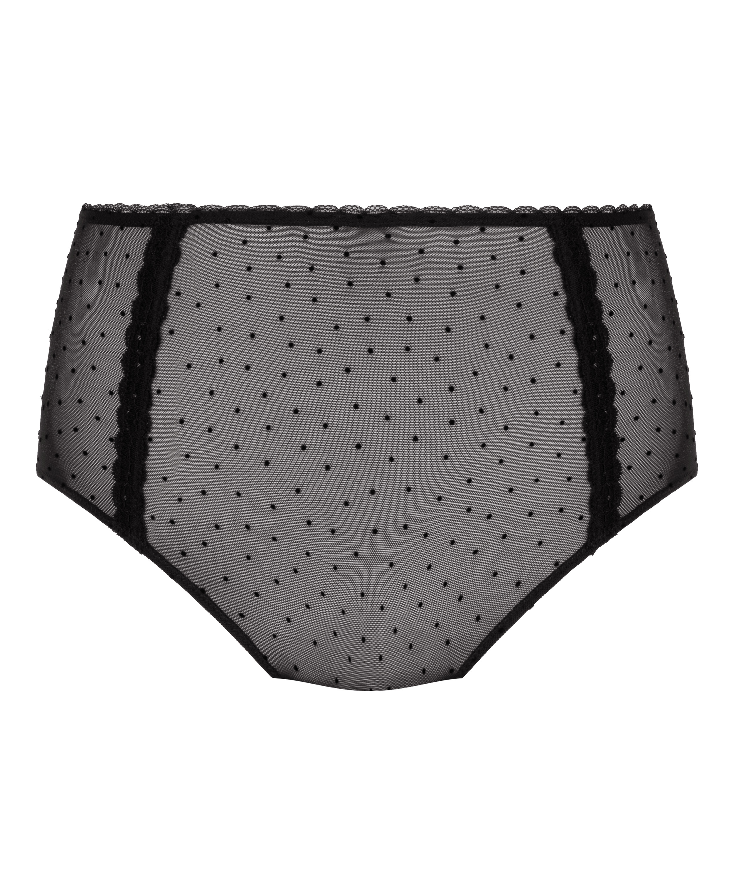 Adeline High Waist Brazilian, Black, main