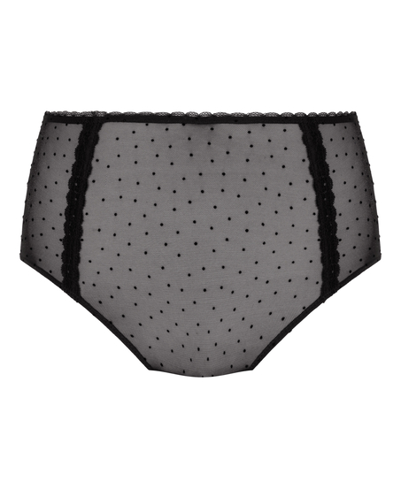 Adeline High Waist Brazilian, Black