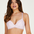 Bessie padded push-up bra without underwire, Pink