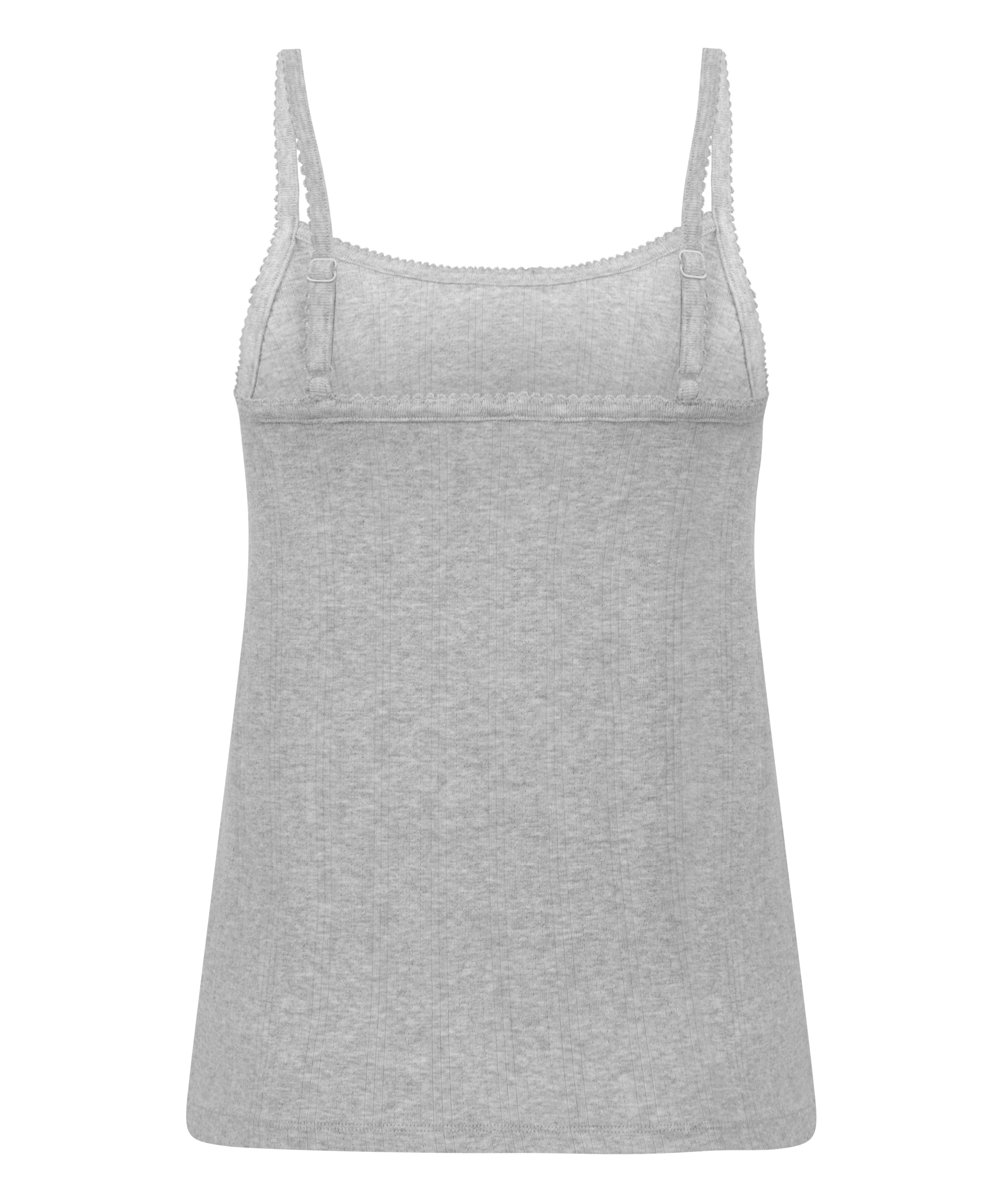 Cami Pointelle, Gray, main