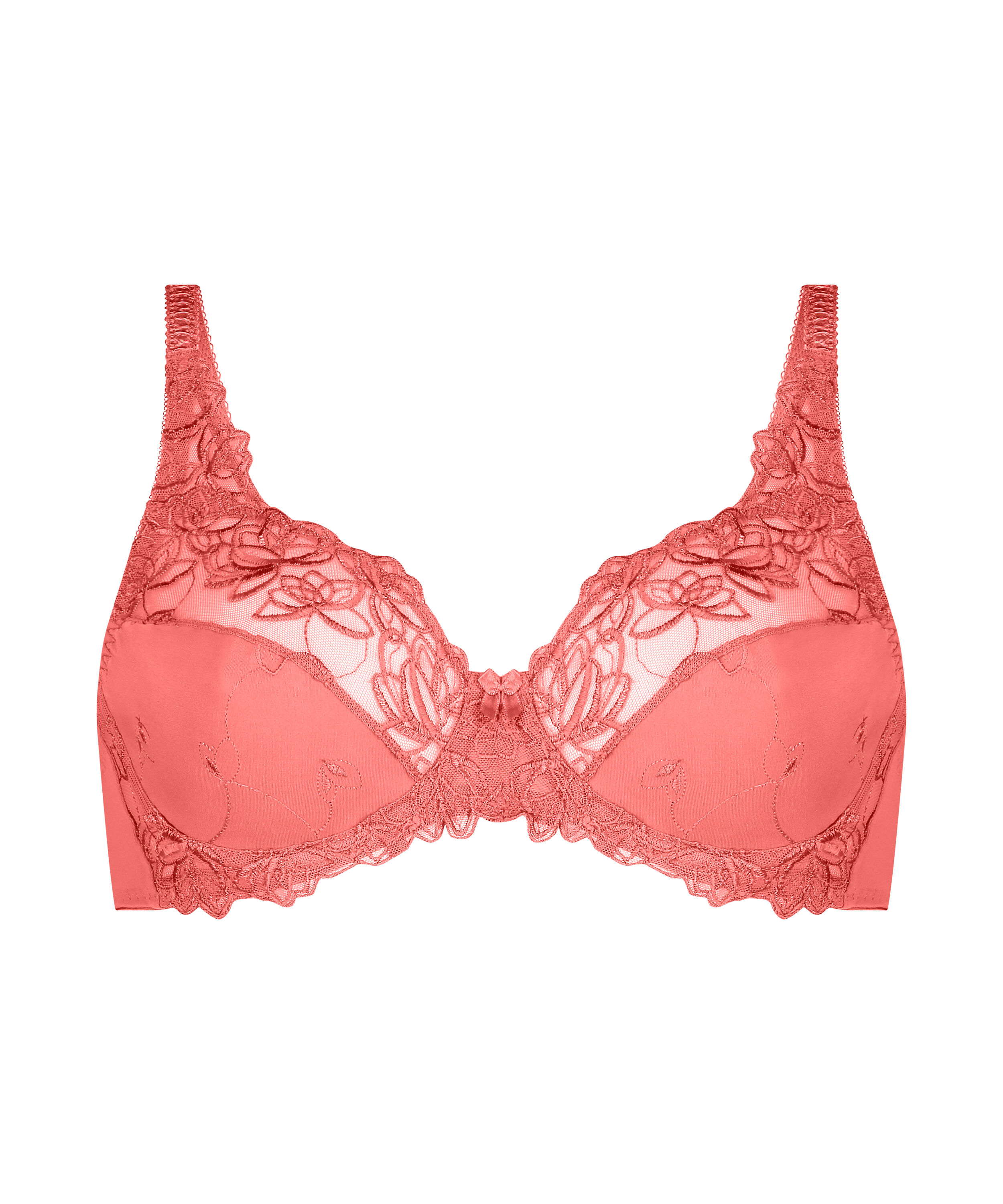 Diva Non-Padded Underwired Bra, Pink