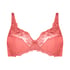 Diva Non-Padded Underwired Bra, Pink