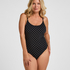 Dotted Bathingsuit Luxe, Black