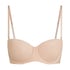 Jane Padded Strapless Underwired Bra, Beige