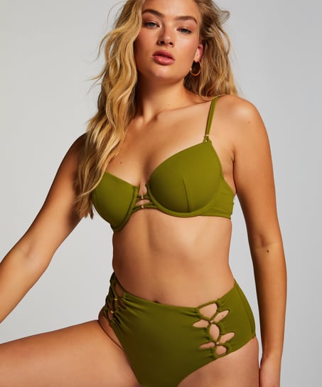 Holbox Rio Bikini Bottoms, Green