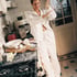 Jacquard Jacket Longsleeve, White