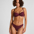 Isadora Padded Underwired Bra, Red