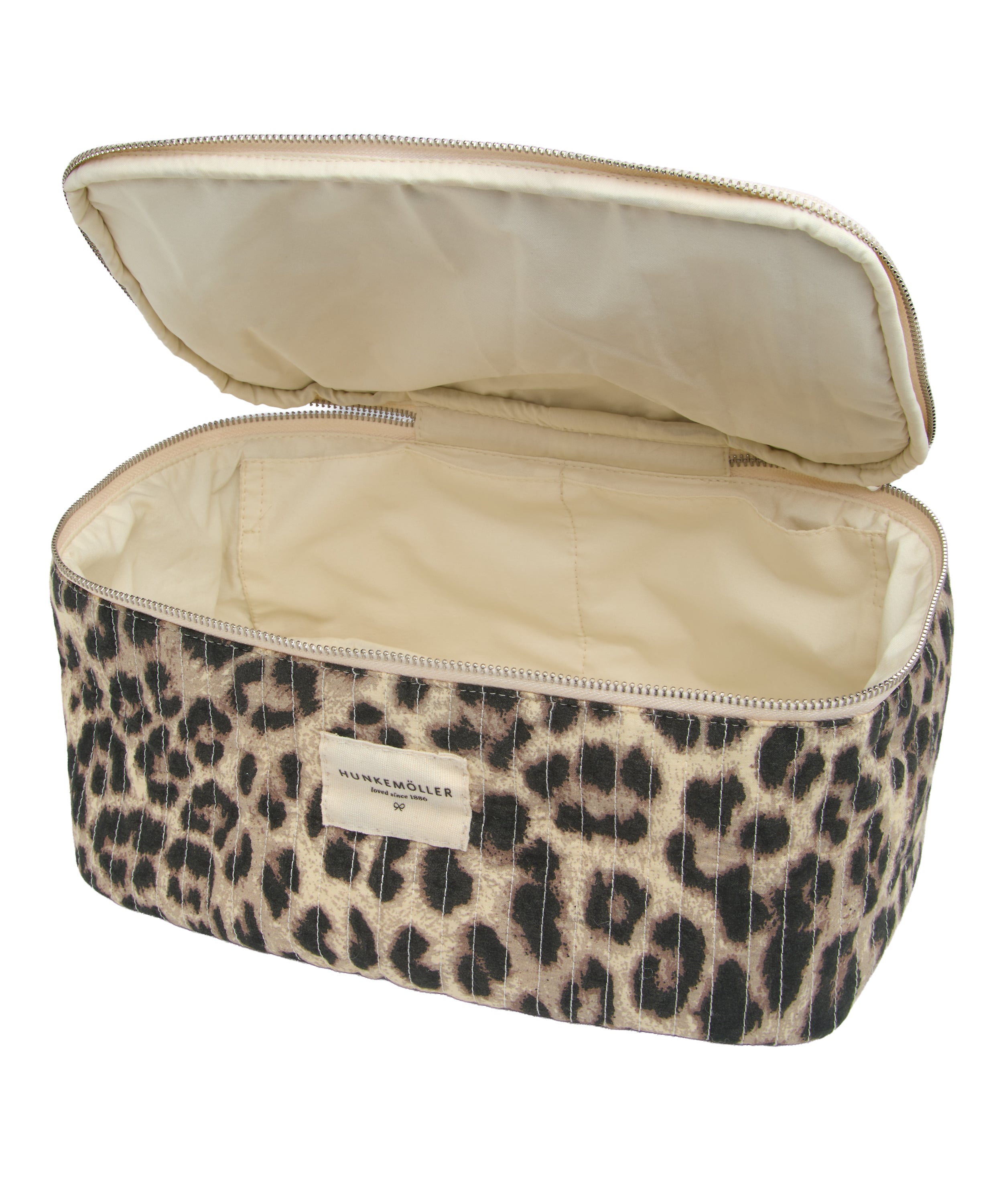 Toiletry Bag Leopard, Beige, main