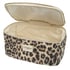 Toiletry Bag Leopard, Beige