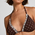 Triangle Bikini Top Algarve, Brown