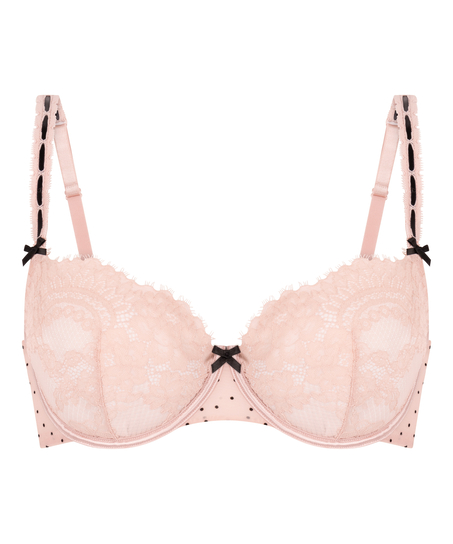 Dorothy Non-Padded Underwired Bra, Pink