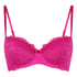 Marine Padded Underwired Bra, Pink