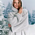 Flannel Fleece Hoodie, Gray