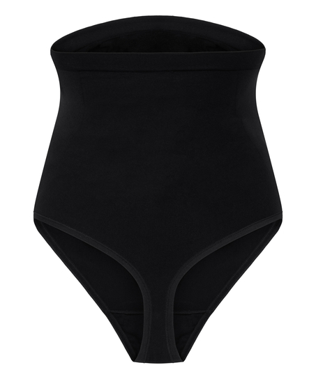 Seamless Maternity Thong, Black