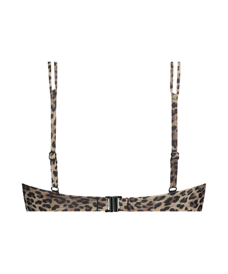 Cannes Bikini Top, Brown