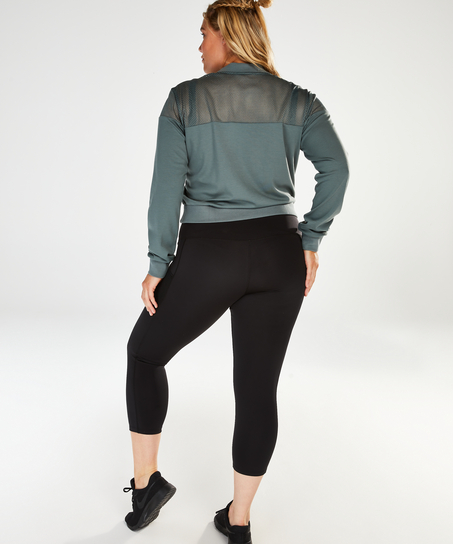 HKMX Mesh Sweater, Green