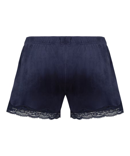 Pyjama Short Velours , Blue
