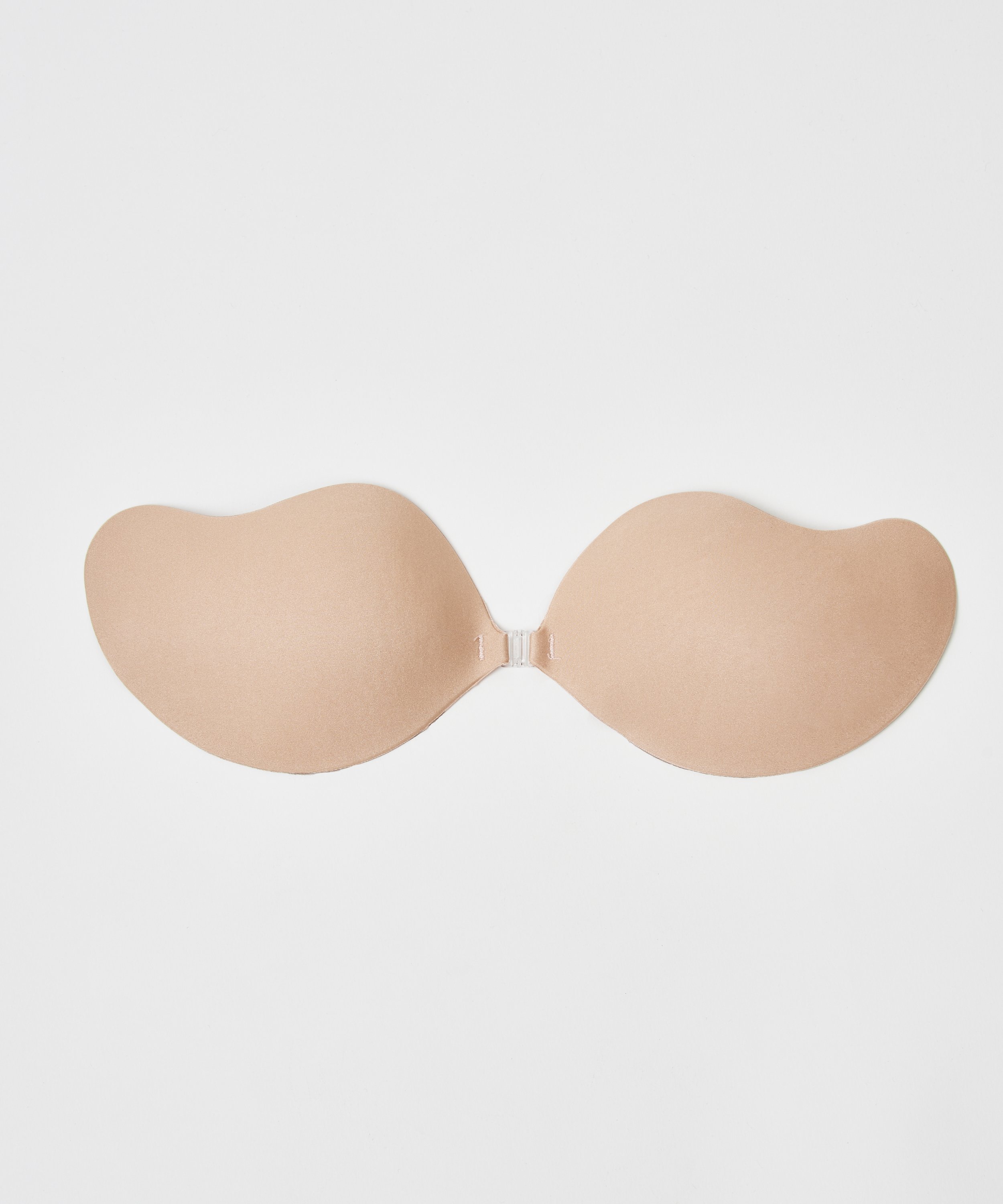 Low-cut bra, Beige, main