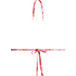 Floral Triangle Bikini Top, Pink