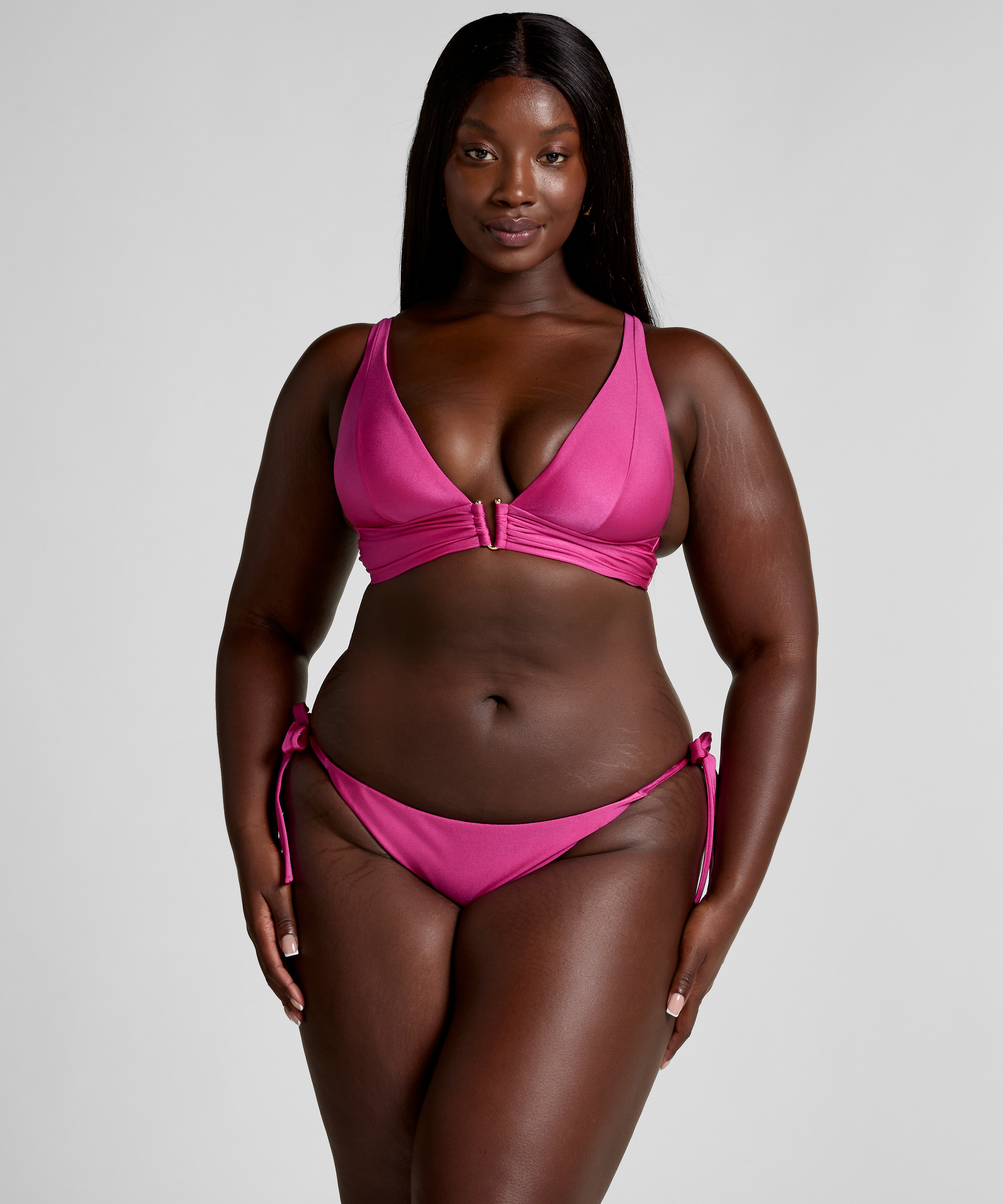 Costa Bikini Bottoms, Pink, main