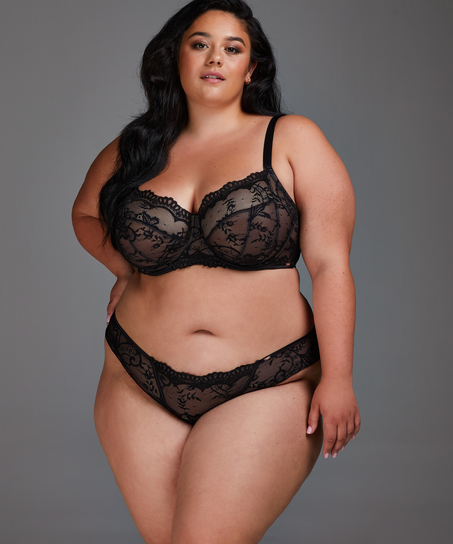 Helena Non-Padded Underwired Bra, Black