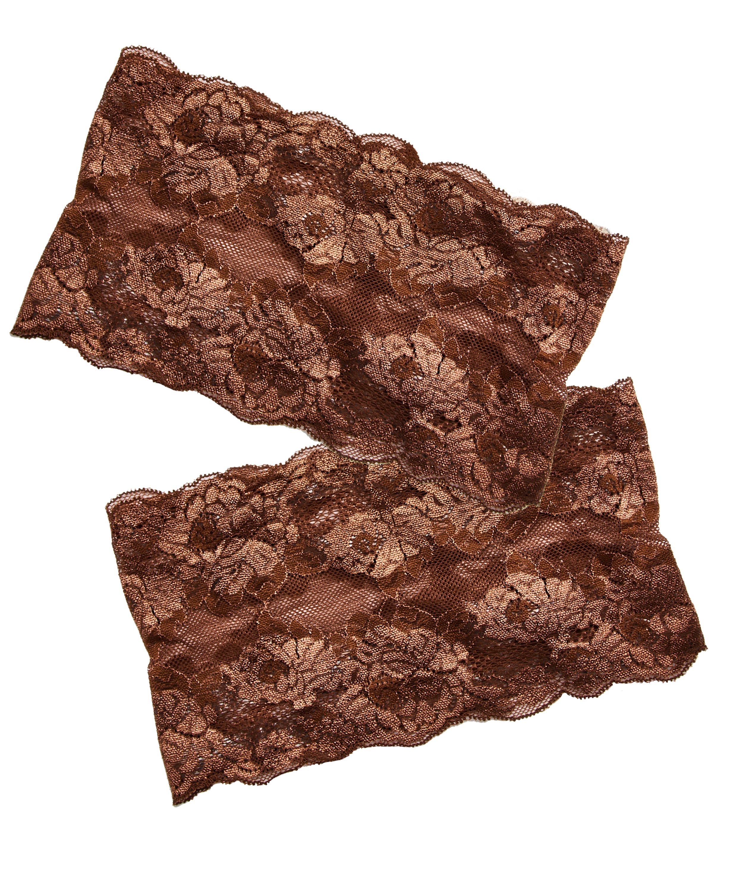 Lace Thigh Bands, Brown, main