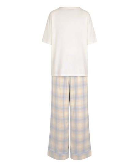 Pyjama Set Check, Blue