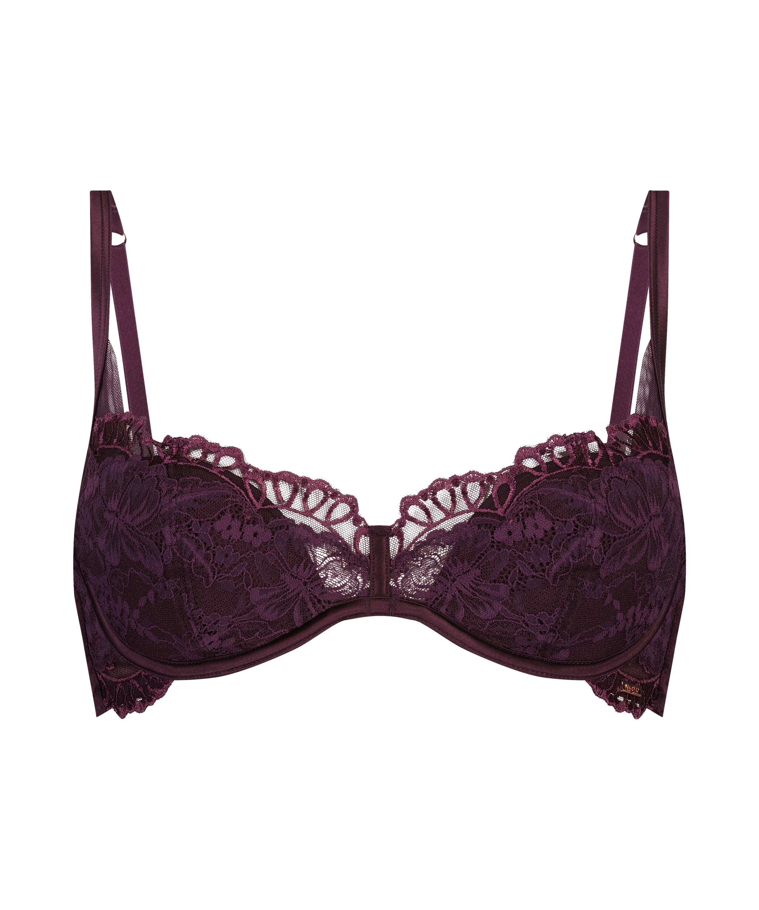 Samra Padded Underwired Bra, Purple, main