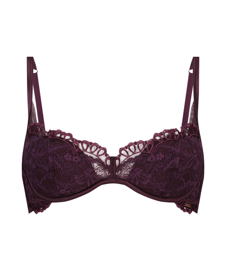 Samra Padded Underwired Bra, Purple