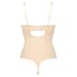 Sculpting body with padded cups, Beige