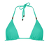 Doha triangle bikini top, Green