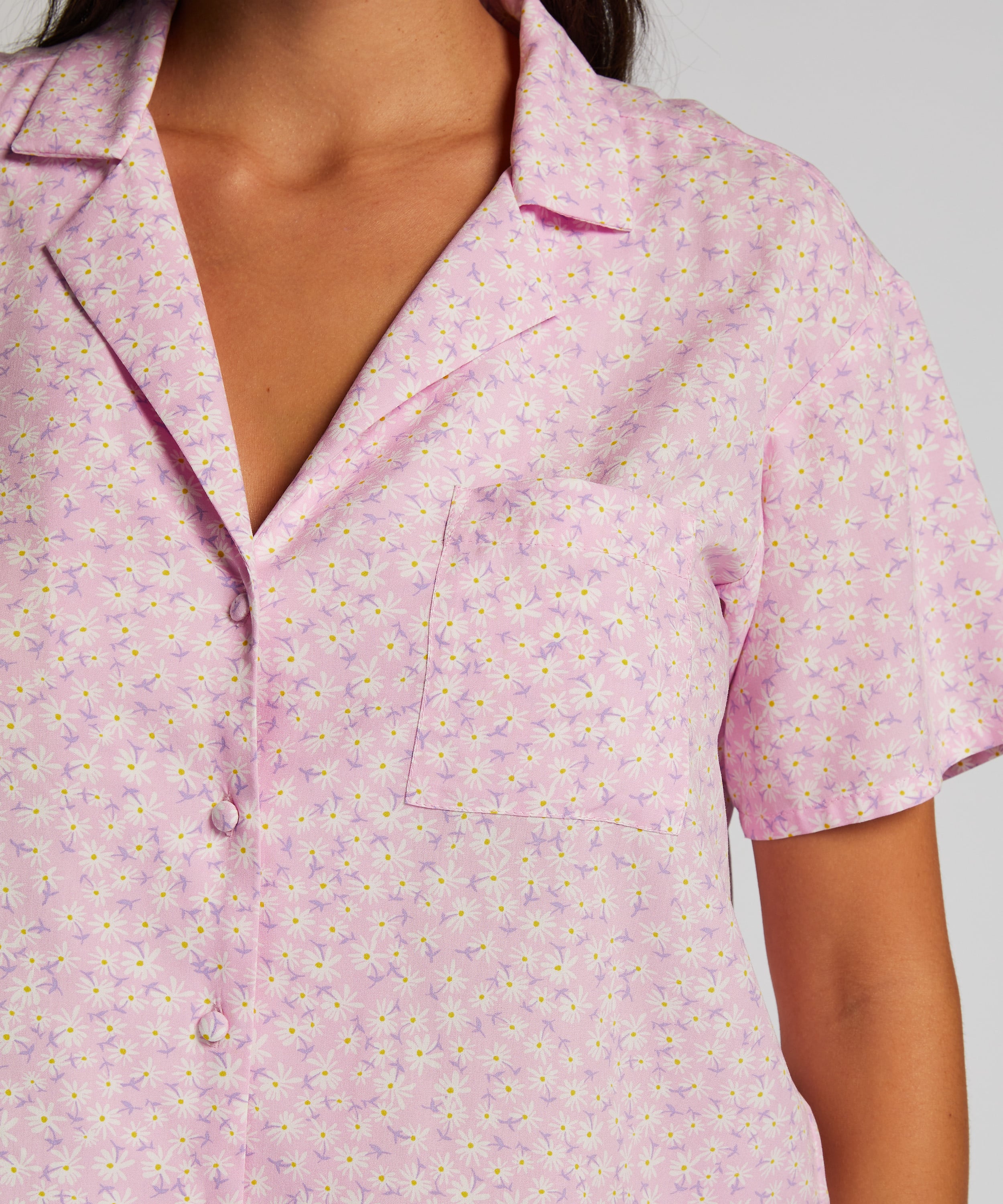 Pyjama Top, Pink, main