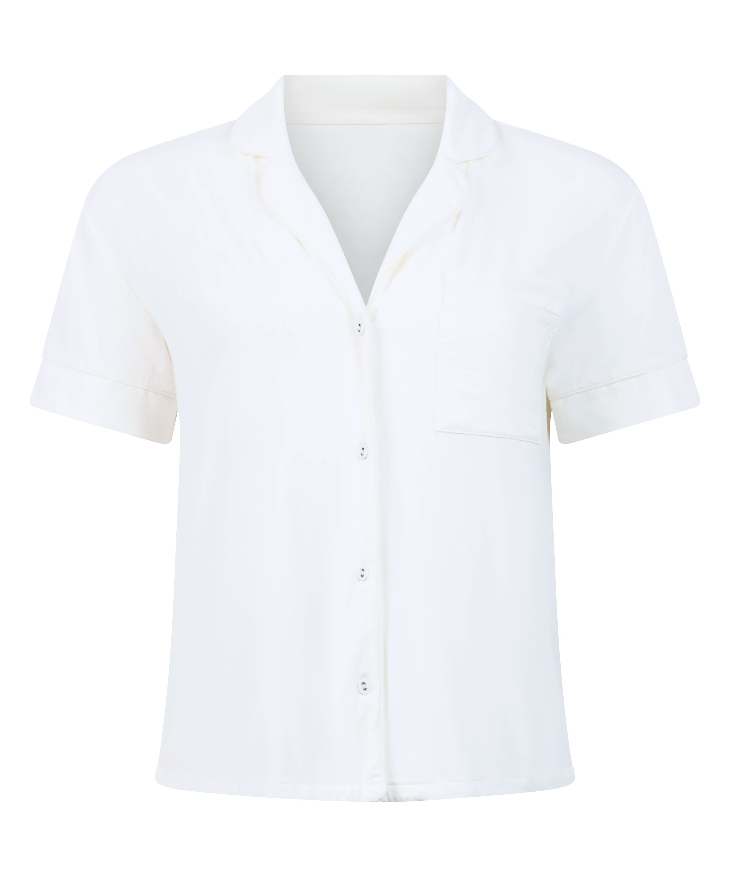 Essential Jersey Short-Sleeved Jacket, White, main