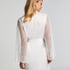 Bride Satin Kimono, White