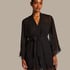Satin Kimono, Black