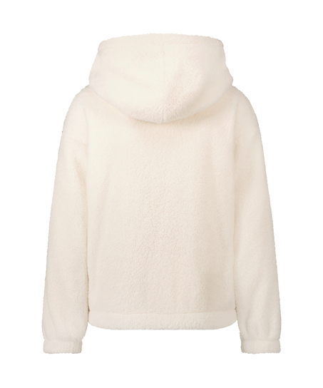 Snuggle Hoodie Fleece, White